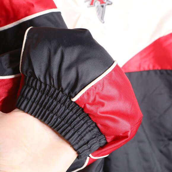 VINTAGE Pro Player NFL Atlanta Falcons Puffer Jacket Starter Parka Bomber Coat - Picture 11 of 16